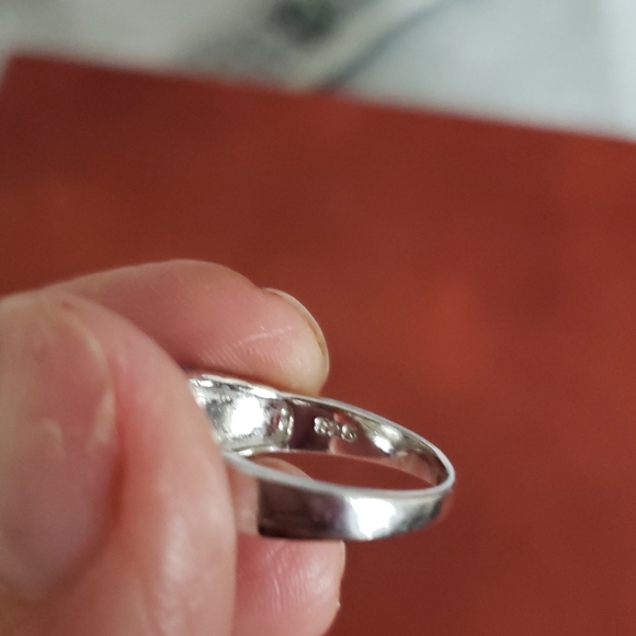 925 SS MULTI COLORED OPAL RING - Picture 5 of 6